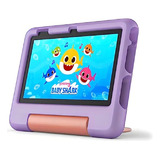 Tablet Infantil Amazon Kids Fire 7 Com Capa 2022 De 32 Gb Cor Roxa