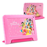 Tablet Infantil Disney Princesas Rosa Para Criança Menina