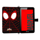 Tablet Infantil Twist Tab Spider Man Tela 7 Wifi 64 Gb Preto