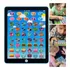 Tablet Interativo Infantil Educativo Bilingue Crianças Jogo