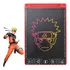 Tablet Lcd Naruto Led Infantil Preto Lousa Magica + Caneta