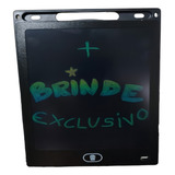 Tablet Lousa Magica Iantil Educativo Brinde Exclusivo Cor Preto