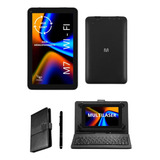 Tablet M7 64gb 4gb Nb409 Case C Teclado Gboard Caneta