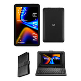 Tablet M7 Wi fi 64gb 4gb Ram Nb409 Case Com Teclado Gboard