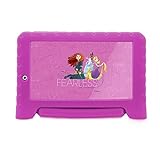 Tablet Multilaser Disney Princesas Plus 16GB Tela 7 Pol Quad Core Dual Câmera Rosa NB308