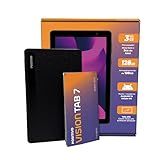 Tablet Positivo Vision TAB 7 3GB RAM 128GB Octa-Core Android 14 Go Wi-Fi - Tela 7- IPS - 3100mAh - Preto