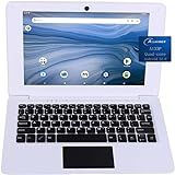 Tablets Computers Laptop Netbook De 10 1 Polegadas Android 12 Processador Quad Core 2 GB De RAM 64 GB De ROM Webcam 2 USB Compartimento Para Cartão SD Bluetooth WiFi Branco