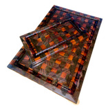 Tabua 3d Retangular Madeira