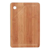 Tabua De Carne Madeira Bambu Churrasco Grande 20x30 Cm Mor