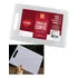 Tabua De Corte Carne Churrasco Cozinha Pvc Branca Higienica 25 X 35 Cm Clink