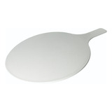 Tabua De Corte Redonda 40cm Polietileno Com Cabo
