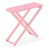 Tábua De Passar Fashion Girl Rosa 405   Junges