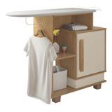 Tábua De Passar Roupa Rv Multiuso C gabinete Havaí Cinamomo off White Cd6514ntw