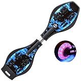 Tábua De Rodízio Skate De Duas Rodas Infantil Com Roda De Flash De Pu Skate De Duas Rodas Adolescente Iniciante De 5 Anos Color 1 