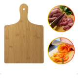 Tábua Madeira Cabo 36cm X 23cm Corte Carne Churrasco Legumes