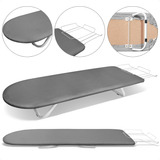 Tabua Mesa Passar Roupa Portátil Dobrável Cama Porta Ferro