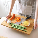 Tábua P Carne Verdura Legumes Em Bambu 38 Cm Ke Home Indefinido