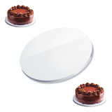 Tabua Para Bolo Cake Em Mdf Branco 9mm Melamina 4 De 35 Cm