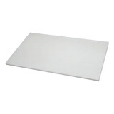 Tábua placa P Corte Carne 100 X 40 Cm X 08 Mm Cor Branco Lisa