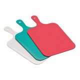 Tábua Plástico Para Corte Carne Churrasco Legumes Cozinha Cor Sortido Liso