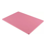 Tábua Rosa Pead Polietileno Para Cozinha Confeitaria 40x60cm