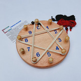 Tabuada Circular Waldorf Brinquedo Pedagógico