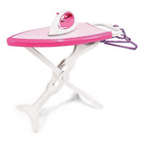 Tabuinha De Passar Roupa Rosa Poliplac Brinquedo Infantil