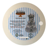 Tabuleiro Cake Board Redondo Para Bolo Em Mdf Branco 40cm