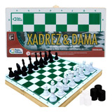 Tabuleiro De Xadrez Damas Jogo Escolar Raciocínio Rápido