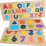 Tabuleiro Educativo Kit Alfabeto  Números