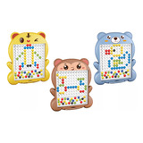 Tabuleiro Montessori Magnética Lousa 20 Desenho Com Caneta