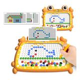 Tabuleiro Montessori Magnética Lousa 20 Desenho Com Caneta