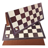 Tabuleiro Xadrez Dobrável Ps1 Laminado Casas Oficiais 5 6 Cm