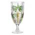 Taça 450ml Para Água Suco Drink De Cristal Palm Tree Wolff