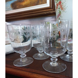 Taça Antiga Cristal Francês Sant Louis 5 Un lindíssimas 