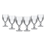 Taça Bristol Nadir 340ml Jogo C 6un Vidro Suco Água Sorvete