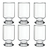 Taça Casual Nadir Figueiredo Vidro 260ml Com 6 Unidades Cor Transparente