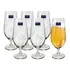 Taça Cerveja Chop Cristal Bohemia 380ml Jogo 6 Unid Cor Transparente