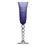 Taça Para Champanhe Cristallerie Saint-louis Bubbles Roxo 10