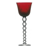 Taça Para Vinho Cristallerie Saint-louis Bubbles Vermelho 11