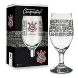 Taça Windsor Clubes Corinthians Títulos 330 Ml Cor Transparente