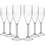 Taças De Champagne Acrílico Atacado 180ml Kit C 100