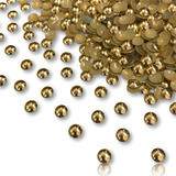 Tachinha Dome 6mm Hotfix Light Gold 1000 Unidades