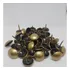 Tachinha Weise Ferro Ouro Velho 18mm C  50 Unidades  tacha 