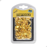 Tachinhas Percevejos 100 Pcs Com 11mm Por 10 Mm Dourada