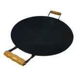 Tacho De Disco Arado Com Alça De Madeira 60cm Total Porções