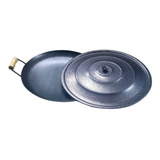 Tacho Disco De Arado C Tampa Porções Em Geral 41cm Puro Aço
