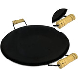 Tacho Disco De Arado De Aço Fundo Rústico Ideal Para Porções