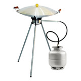 Tacho Tipo Arado Com Tampa 50cm Fogareiro Flex Alcool E Gás