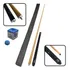 Taco Bilhar   Sinuca Profissional Set 101 3 C  Rosca Em 3 4 Cor Preto